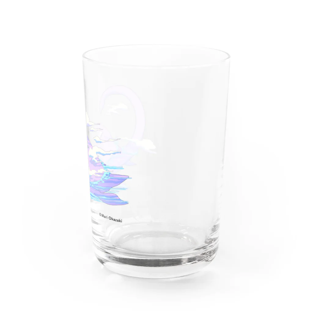 neconos Goodsの本の神様 Water Glass :right