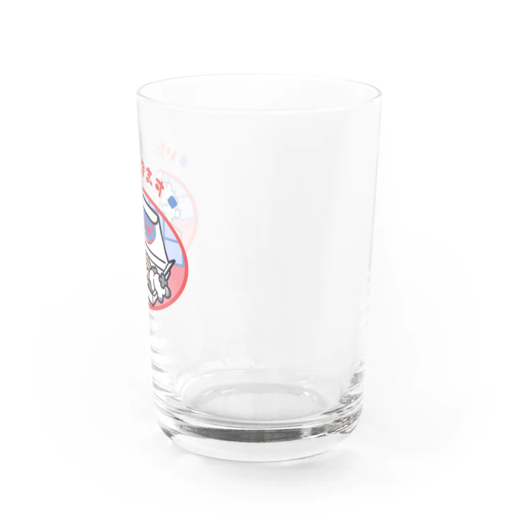 るびのぴざ_いただきます Water Glass :right