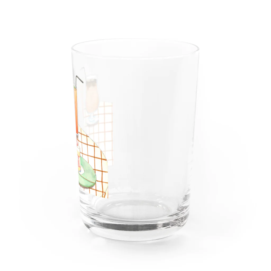 nukumiのStrawberry short cake Water Glass :right