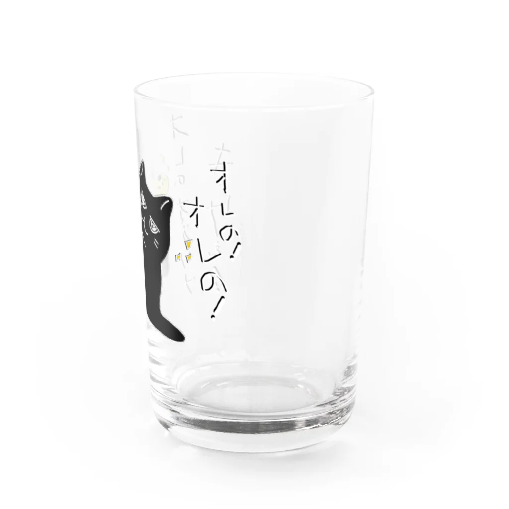 熊猫庵（kumanekowan）のオレのオカリナきけ！！ Water Glass :right