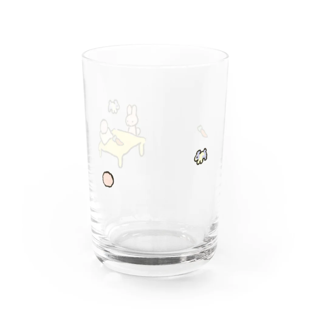 もぎゅへいのおみせの🥕うさこけしとおままごと Water Glass :right