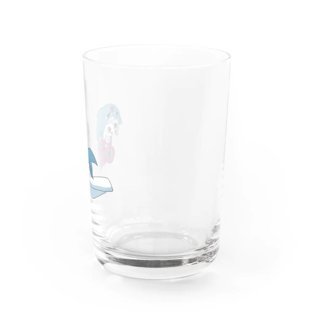 紫時雨のグラス　ニトロール Water Glass :right