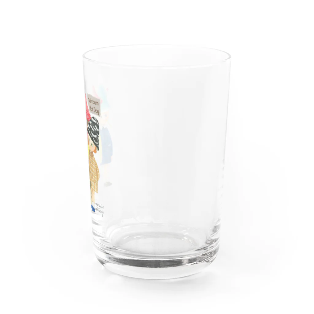 サイドメニューのMushroomHatDay Water Glass :right