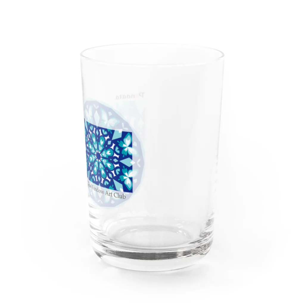 PinaataのRoseWindow Art Club Water Glass :right