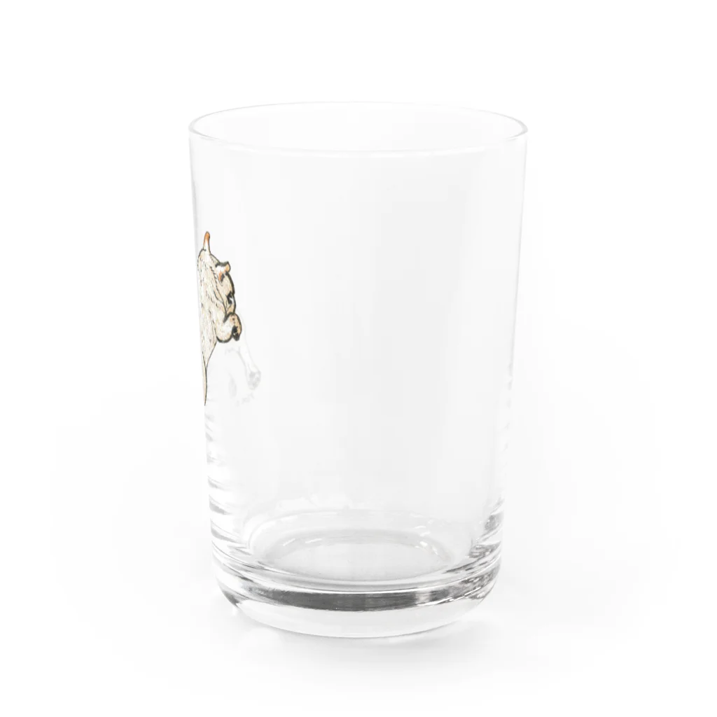 noe_to_meg (ノエとめぐ)のねんねチラリクリームブヒ Water Glass :right