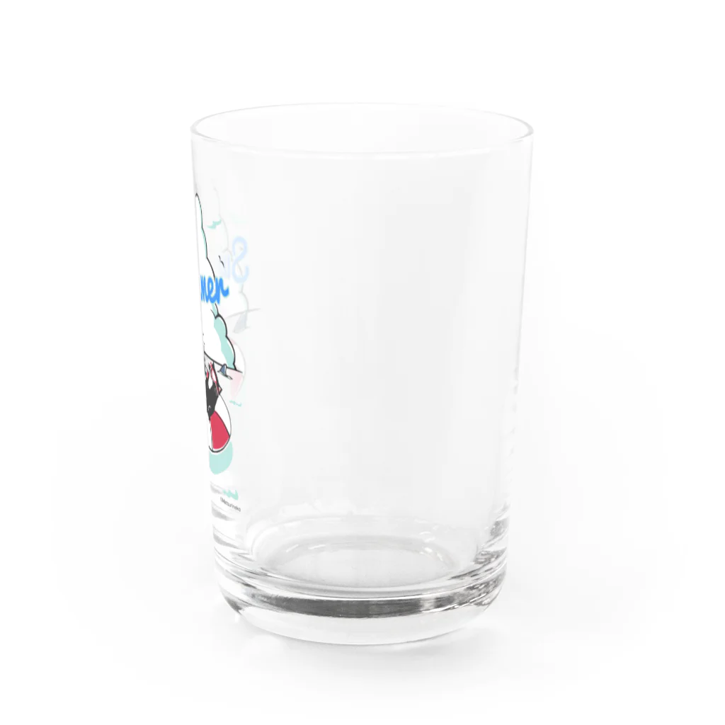 まつり猫ショップのSUMMER Water Glass :right