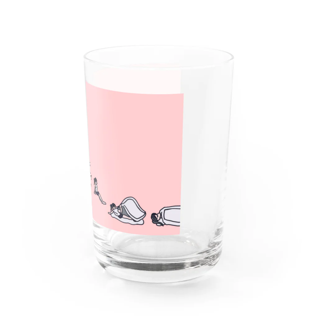 どろりのアクロバティック就寝 Water Glass :right