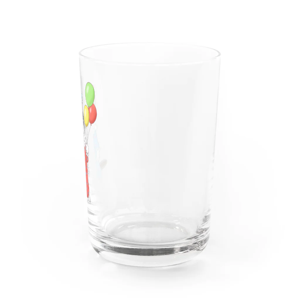 Ａｔｅｌｉｅｒ　Ｈｅｕｒｅｕｘのサーカスにゃんこ　風船ピエロ Water Glass :right