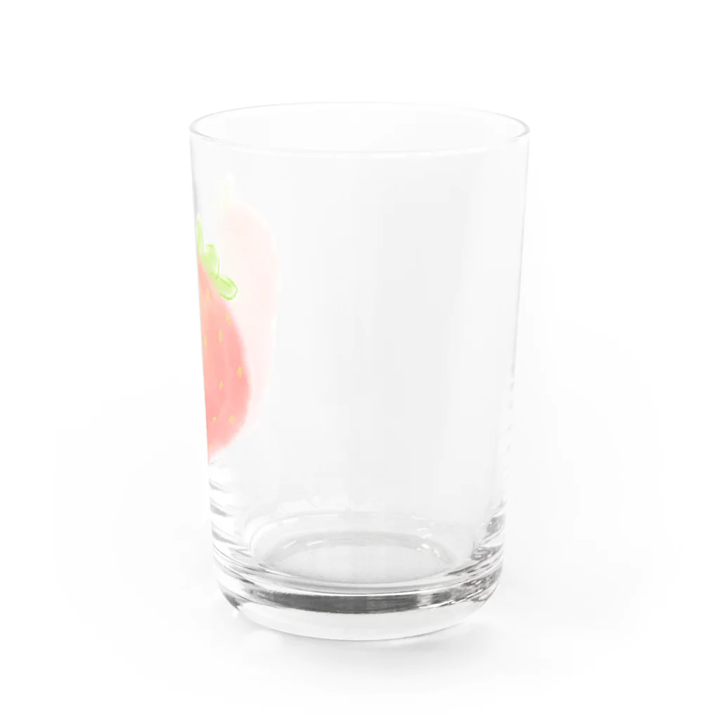 いちごつみ🍓のピンクいちごちゃん〜 Water Glass :right