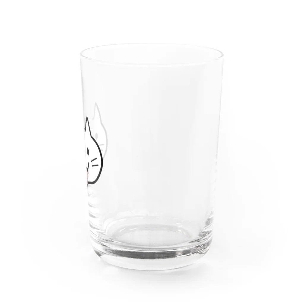 しおらーめんのあっかんべーねこ Water Glass :right