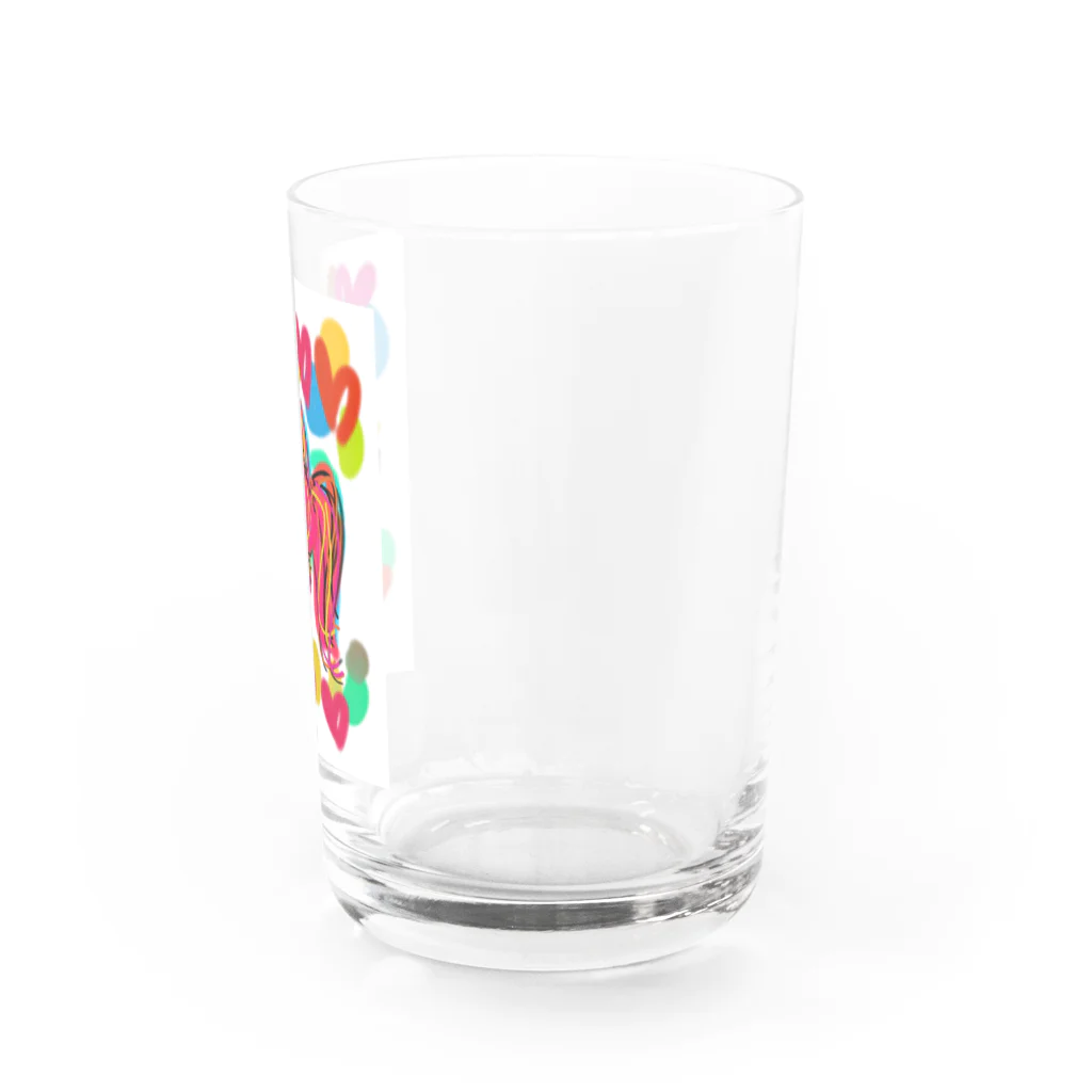 MAのカラフル金魚 Water Glass :right