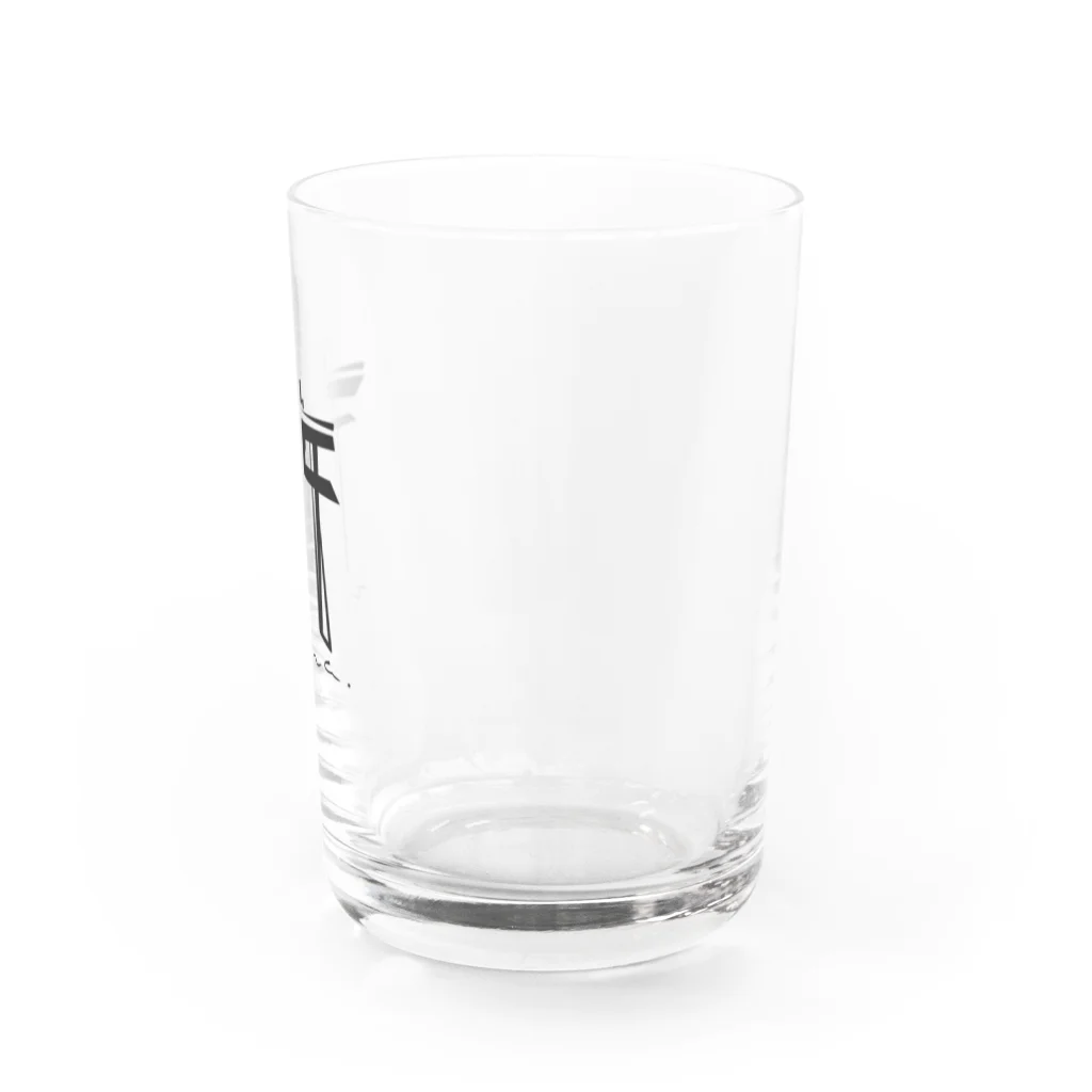 みなのせかいの鳥居とわたし Water Glass :right