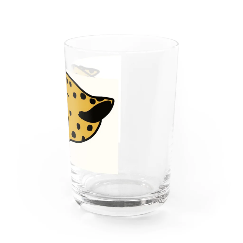 雷神xenoのジャガーのハッチ君 Water Glass :right