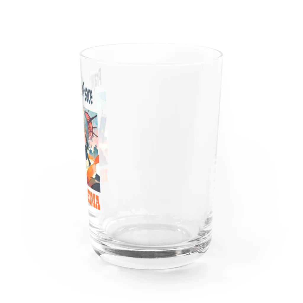 JUNの平和の祈り 01 Water Glass :right