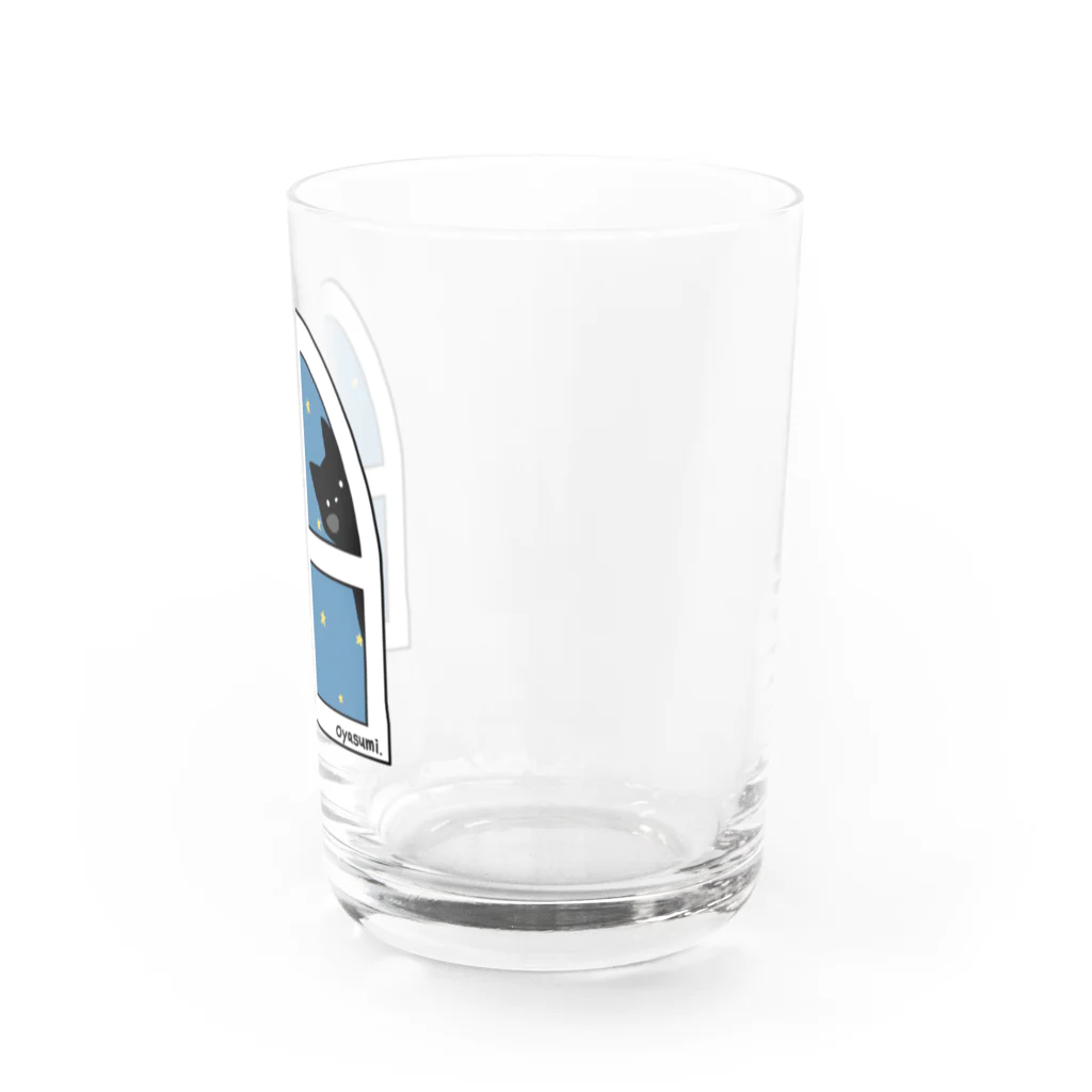 shiropurinのおやすみねこ Water Glass :right