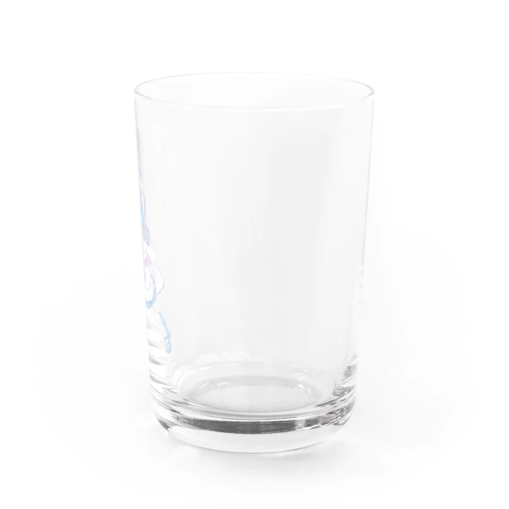魚介のきゃわ〜なメイドちゃん Water Glass :right