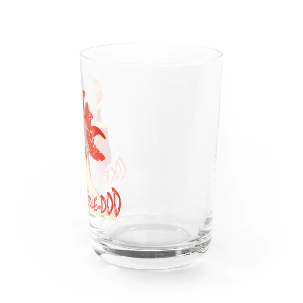 ko-jのcock-a-doodle-doo Water Glass :right