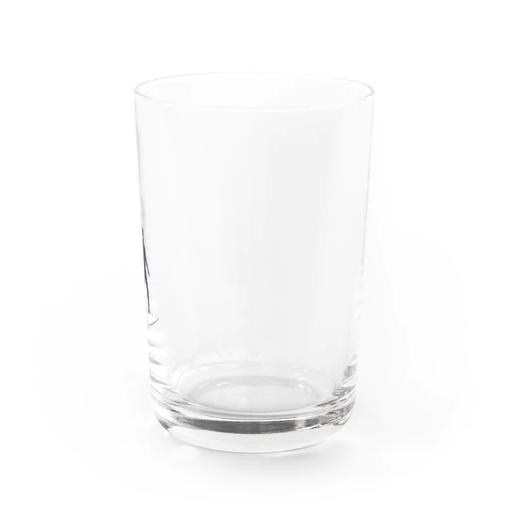 REN723のワンポイントサーファー Water Glass :right