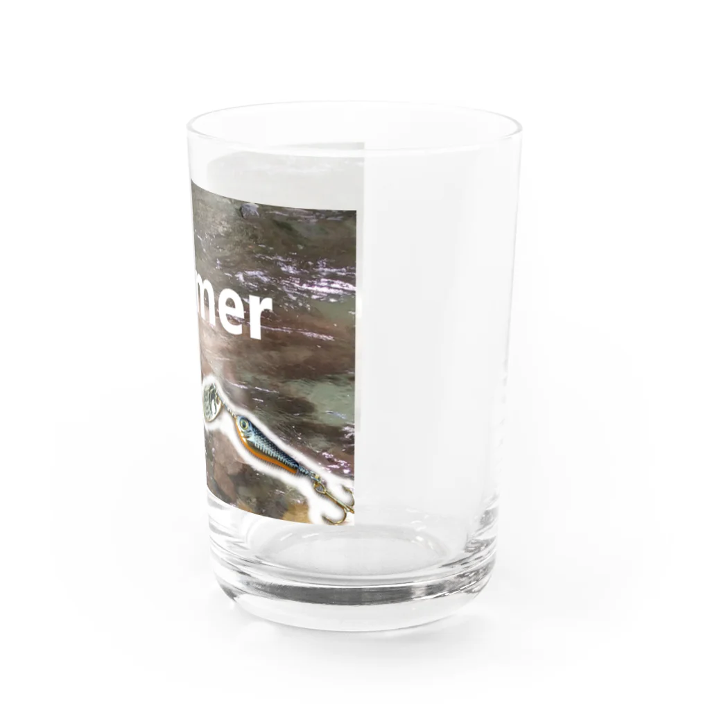 ♡BE HAPPY♡の夏！ Water Glass :right