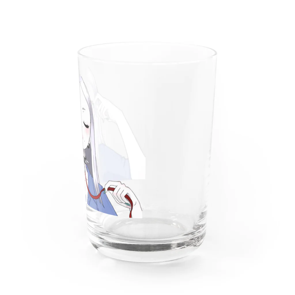 スナック園芸のいろいろ。のぶるまるウィンク Water Glass :right