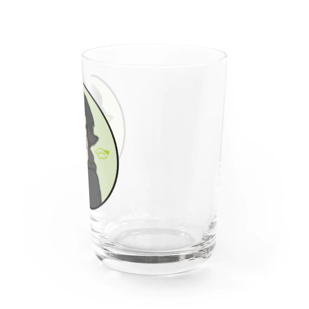 めがねのひとの限界ヲタクのアイコン Water Glass :right