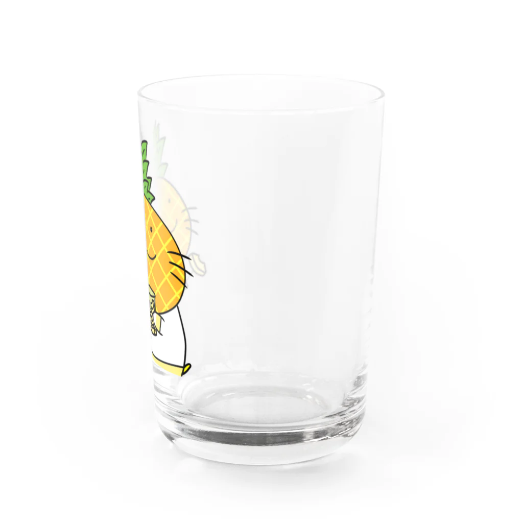 YUTANEKO公式ショップのパイナップルの日 Water Glass :right