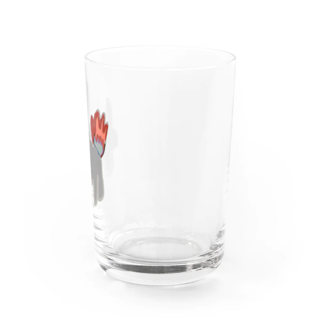 えたいのしれぬ屋の燃える犬 Water Glass :right