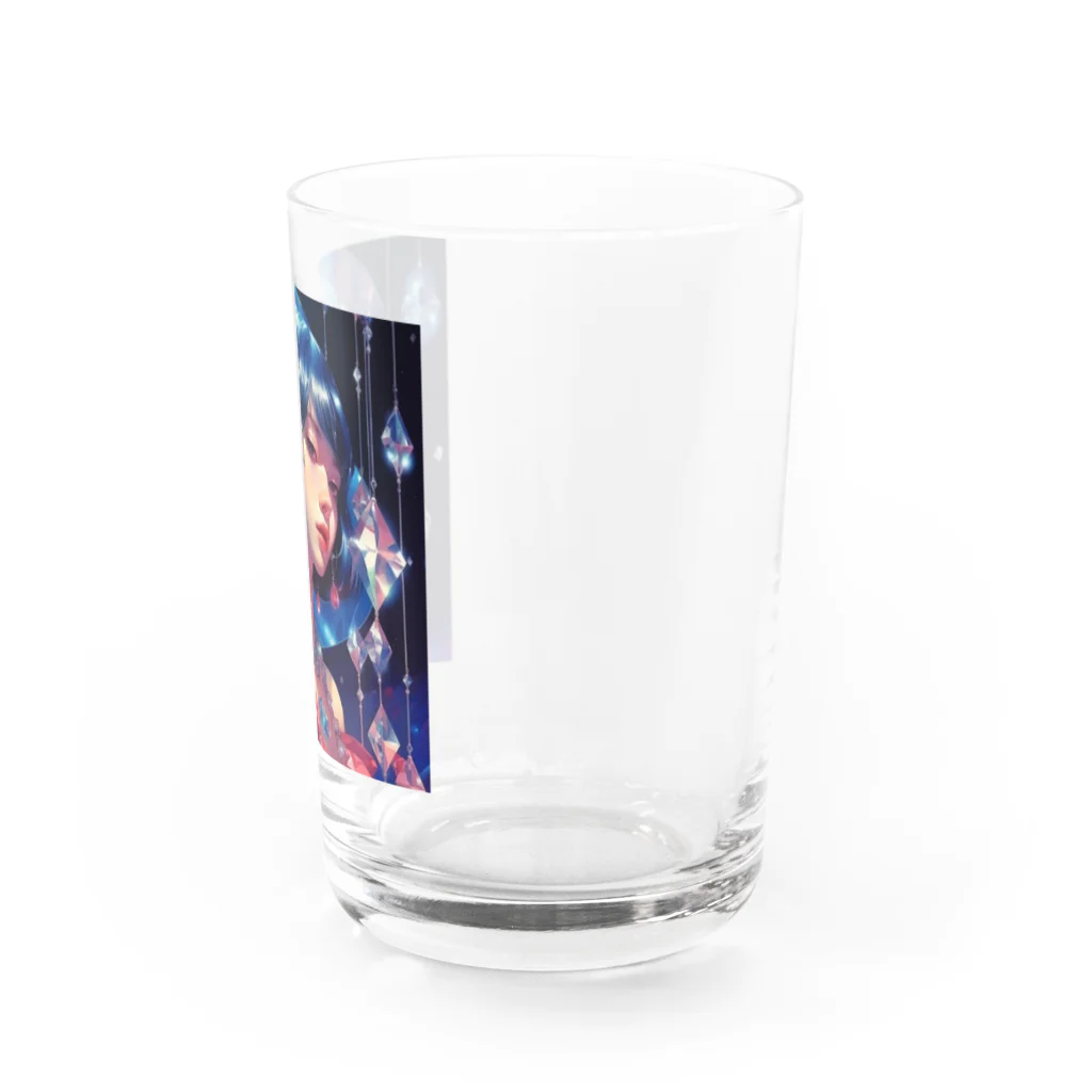 mushroomallowのCRYSTAL GIRL -A- Water Glass :right