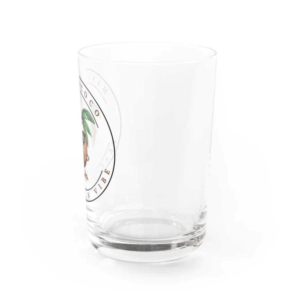 Mangococoの【開店限定価格】ココナッツキャラアイテム Water Glass :right