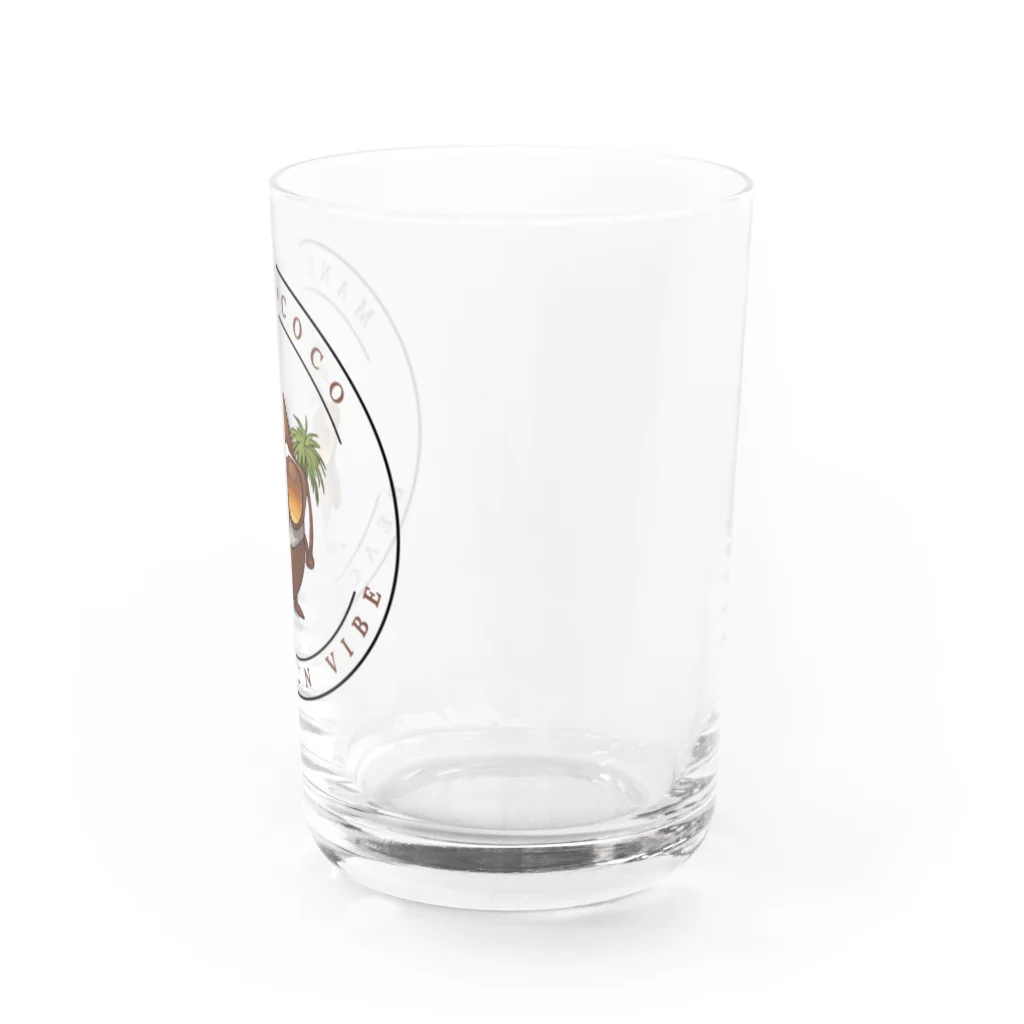 Mangococoの【開店限定価格】ココナッツキャラアイテム Water Glass :right
