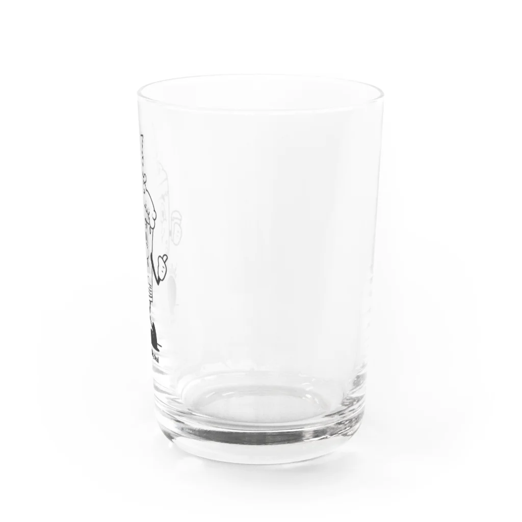 MMA&BJJ BLOWS 中蔵別邸のビアタンくんビアグラス（クリア） Water Glass :right