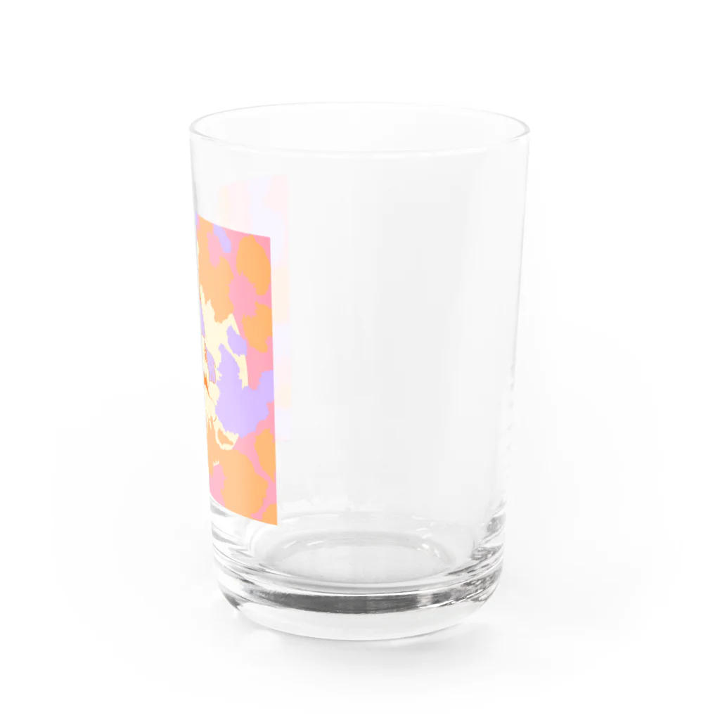 雑貨屋のオソラさんのあっかんべー Water Glass :right