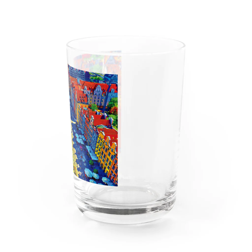 GALLERY misutawoのポーランド グダンスクのドゥーギ広場 Water Glass :right