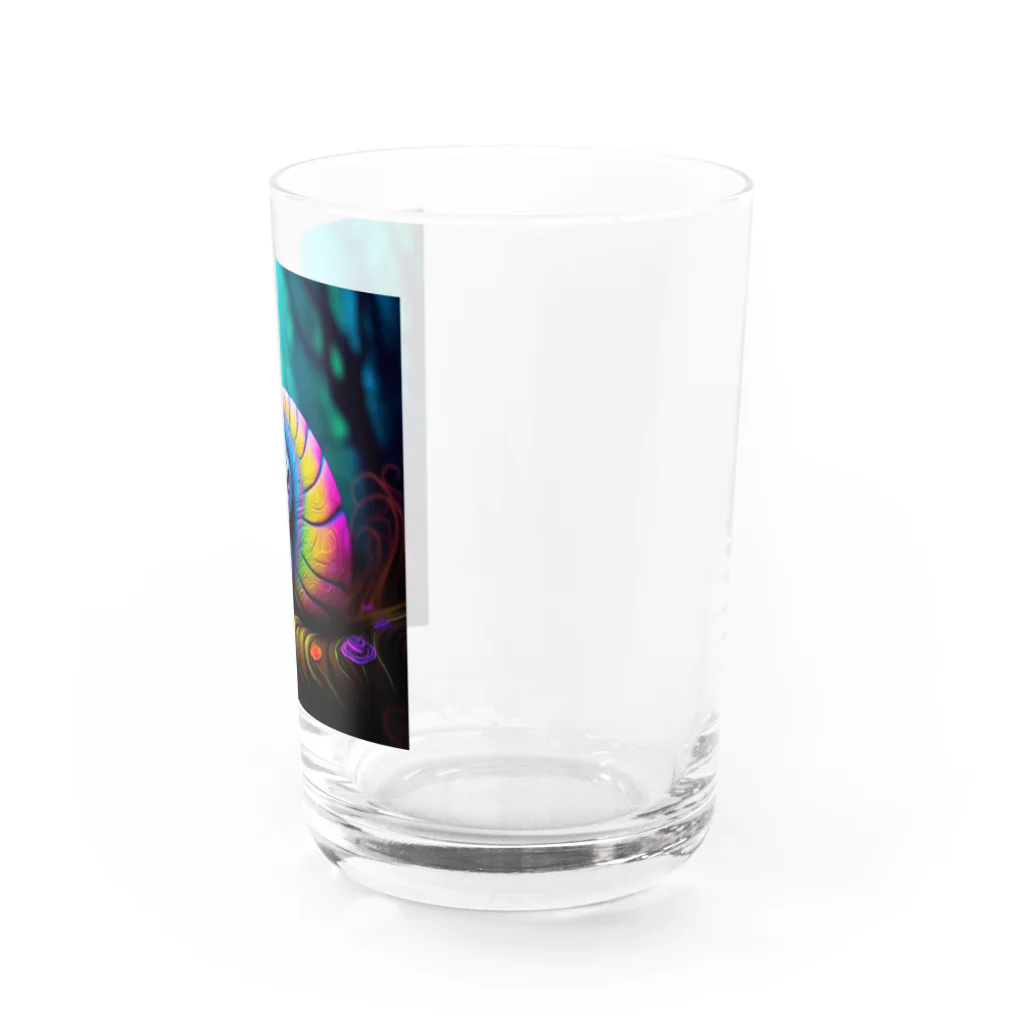 violetpennes23のチェシャ芋虫 Water Glass :right