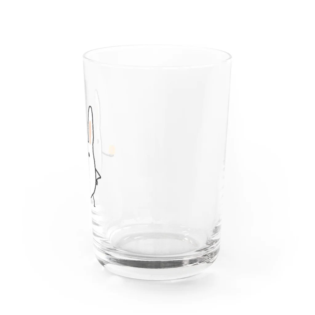 86_hamburgerのみかんヲッチ Water Glass :right