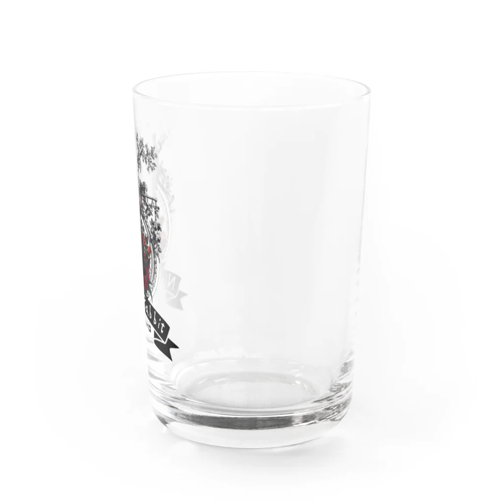 ㌍のるつぼのNight Rabbit Water Glass :right