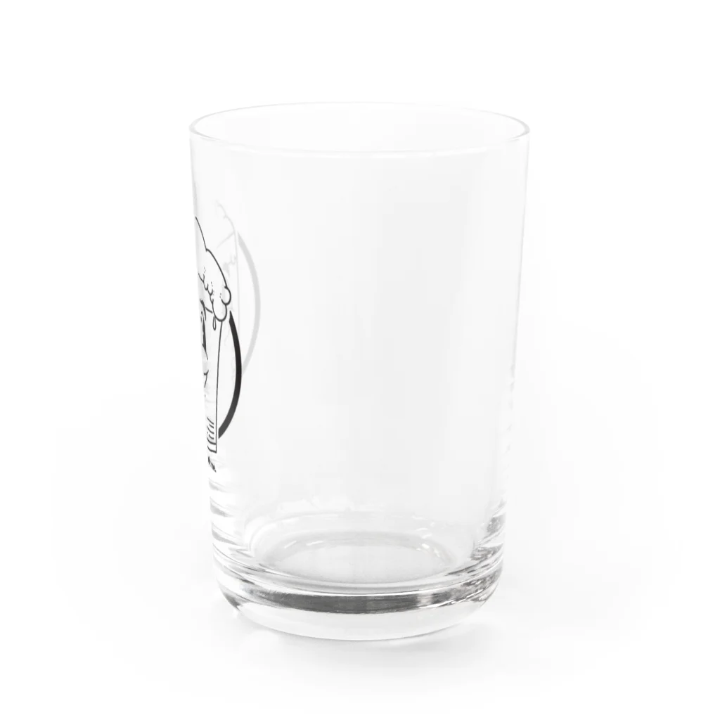 MMA&BJJ BLOWS 中蔵別邸のシラフくん Water Glass :right