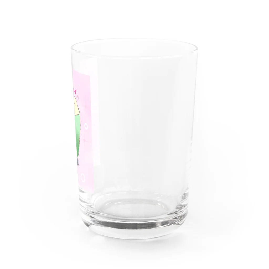 m-ko_chanのm.ko.chanのメロンソーダ Water Glass :right