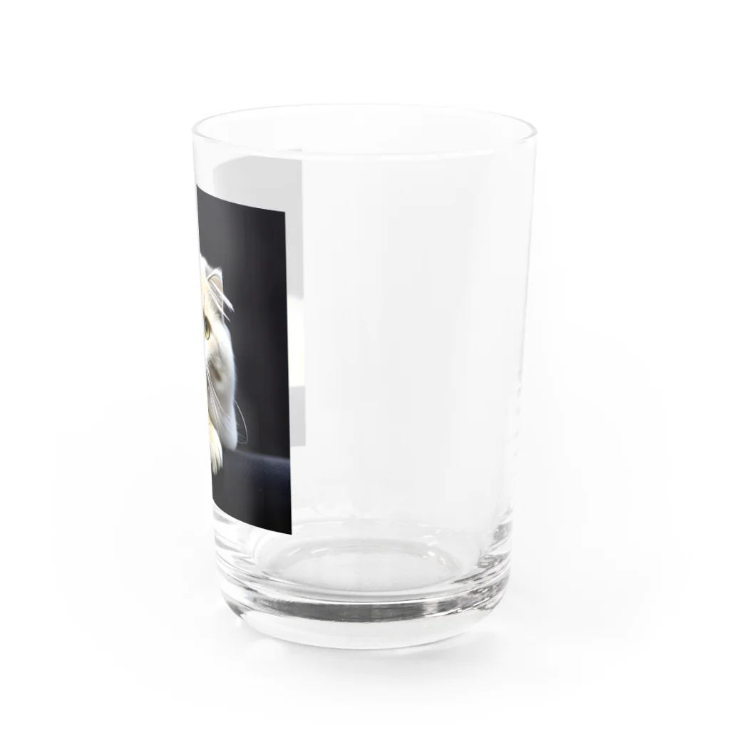 Animal-goodsのかわいい猫ちゃんの写真 Water Glass :right