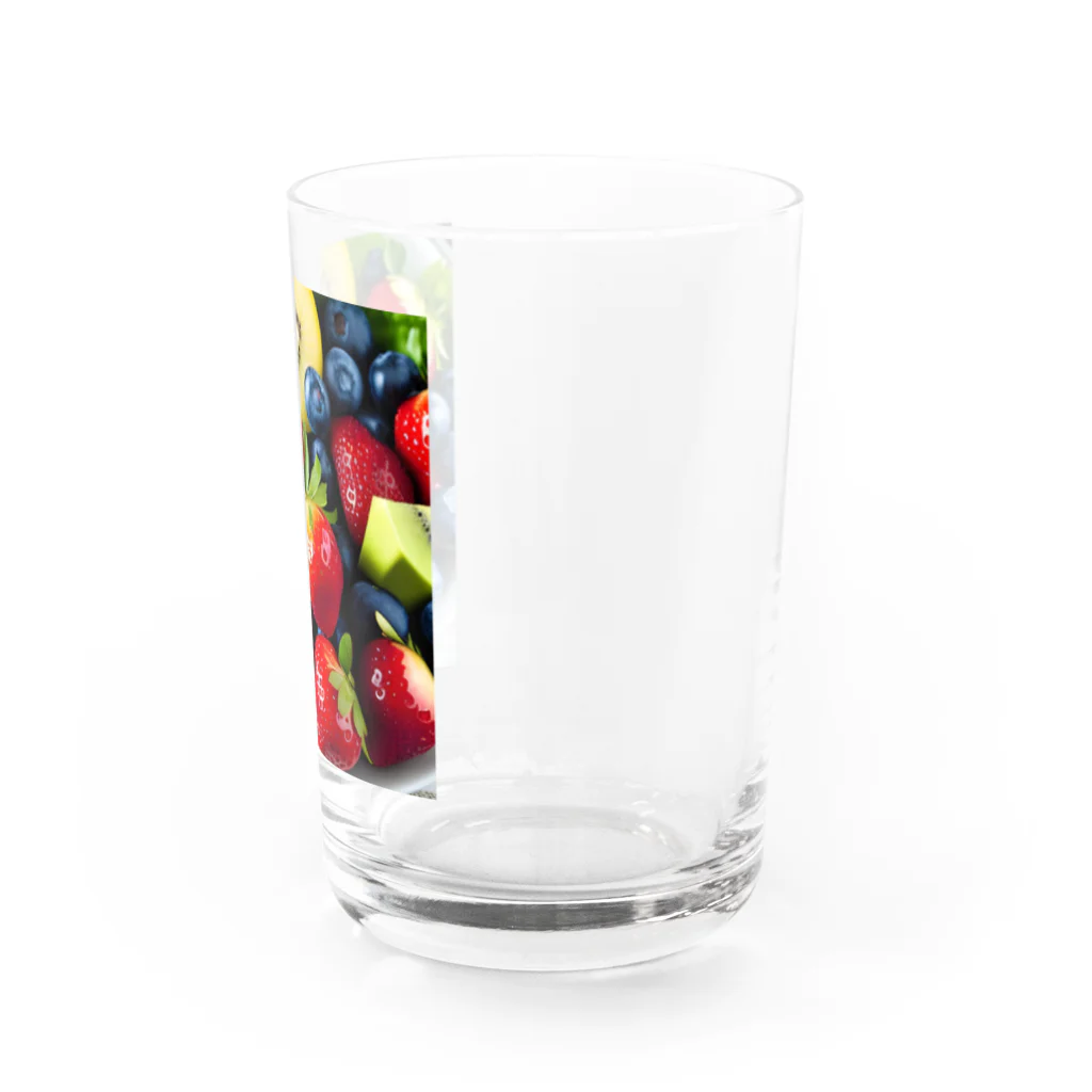 美味しそうなものやさんの美味しそうな果物のグッズ Water Glass :right