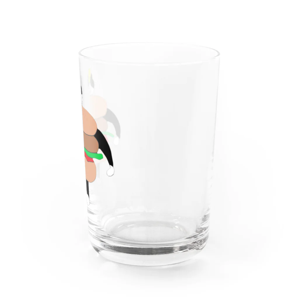 何の変哲もない井田のくーちゃんバーガー Water Glass :right