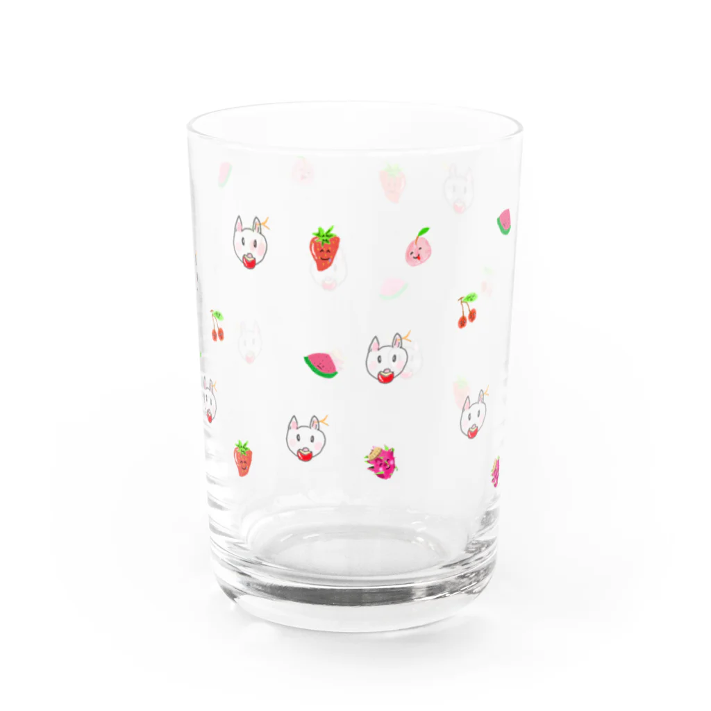 てんてんてんのかわる君グラス Water Glass :right