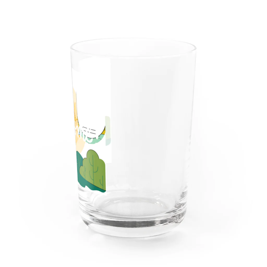 ネコにこ7820のwelcome Water Glass :right