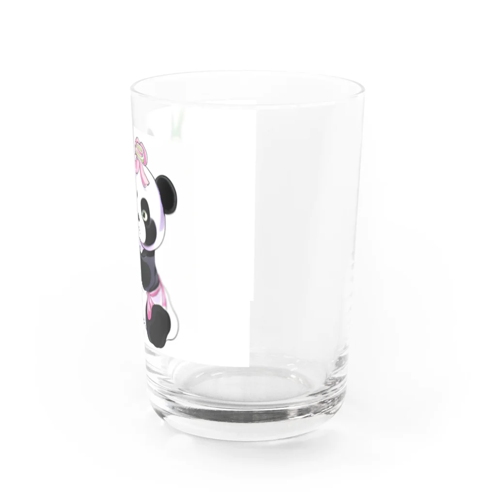 KaSumi's shopのかぐやパンダ姫 Water Glass :right