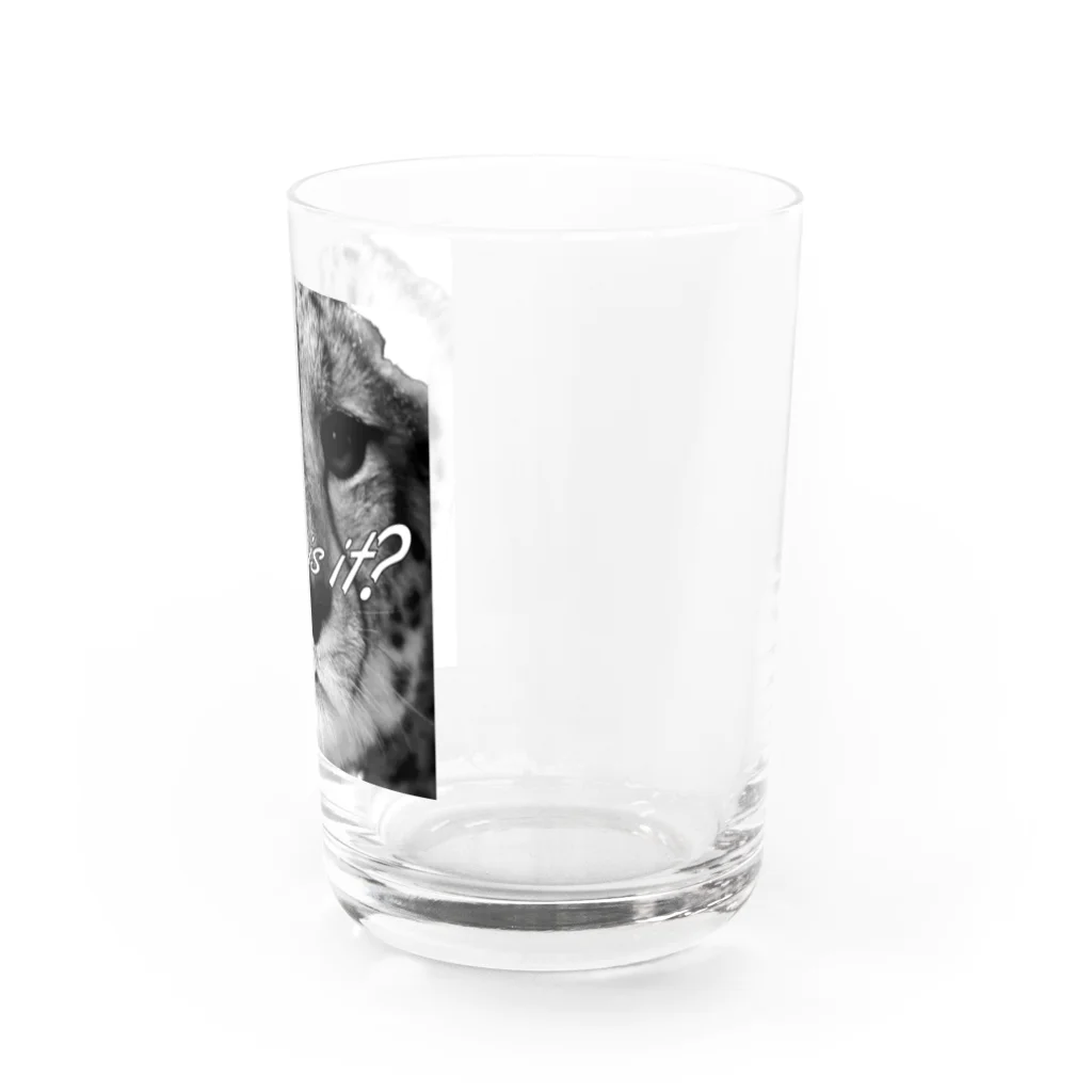 Kego_Storeのチーターさん Water Glass :right