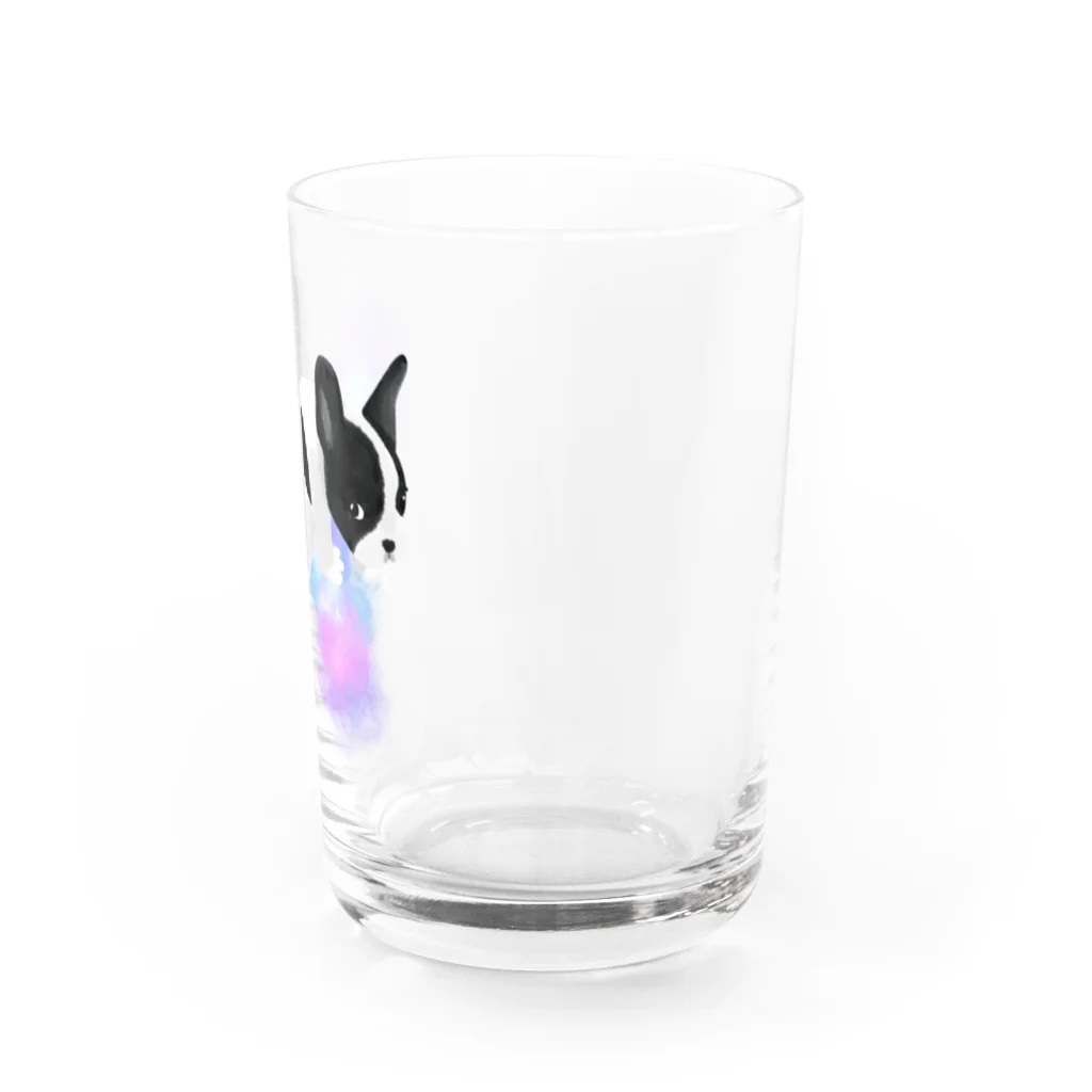 ポンコツけるるの気まぐれ屋さんのフレンチブルドッグ Water Glass :right