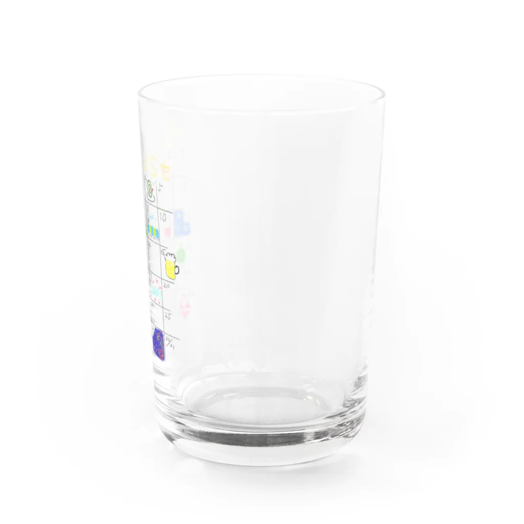 ココアミルクの他の人の8月 Water Glass :right