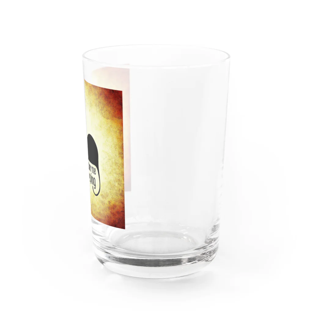 mumusのねこのイラストグッズ Water Glass :right