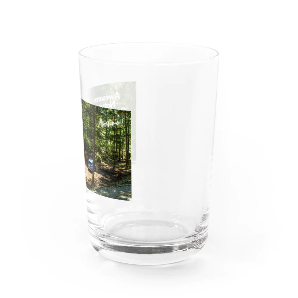 オーサムキャンプ&グランピングのキャンプスタジオ　フォレストサイト Water Glass :right