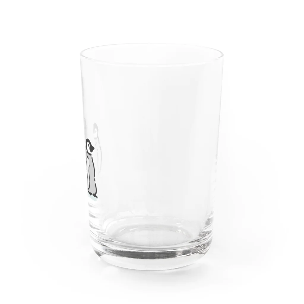 yuriのペンギンの赤ちゃん Water Glass :right